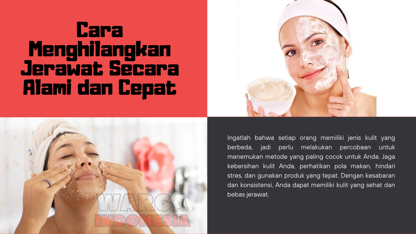 Cara Menghilangkan Jerawat Secara Alami dan Cepat