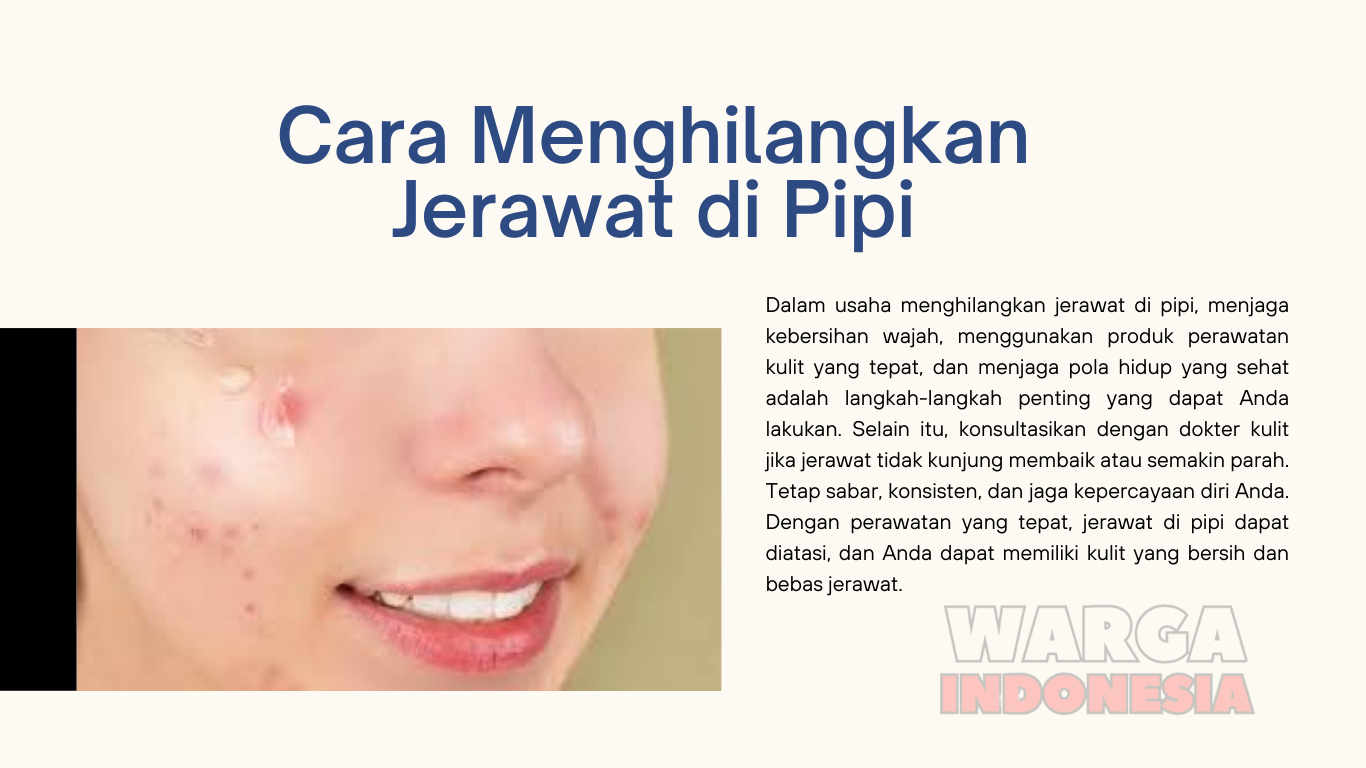 Cara Menghilangkan Jerawat di Pipi