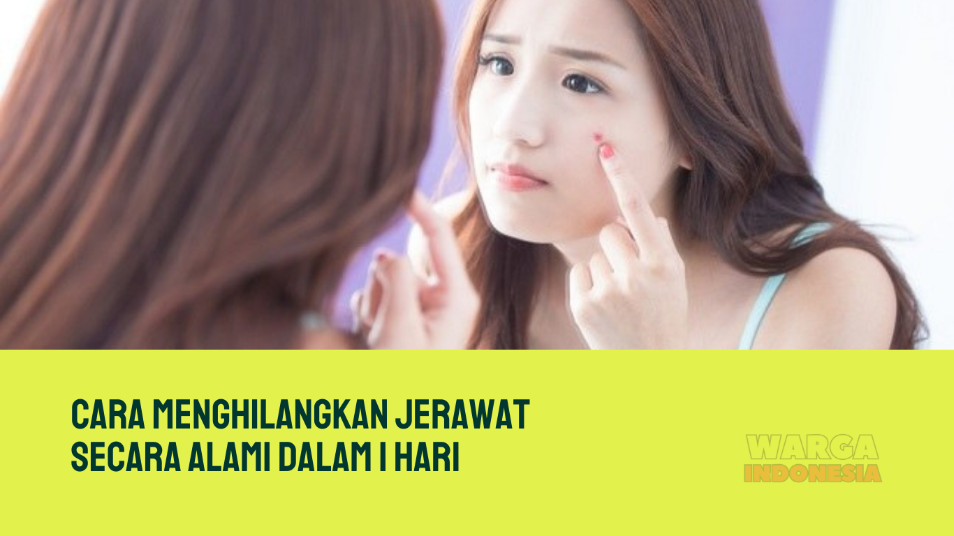 Cara Menghilangkan Jerawat Secara Alami dalam 1 Hari