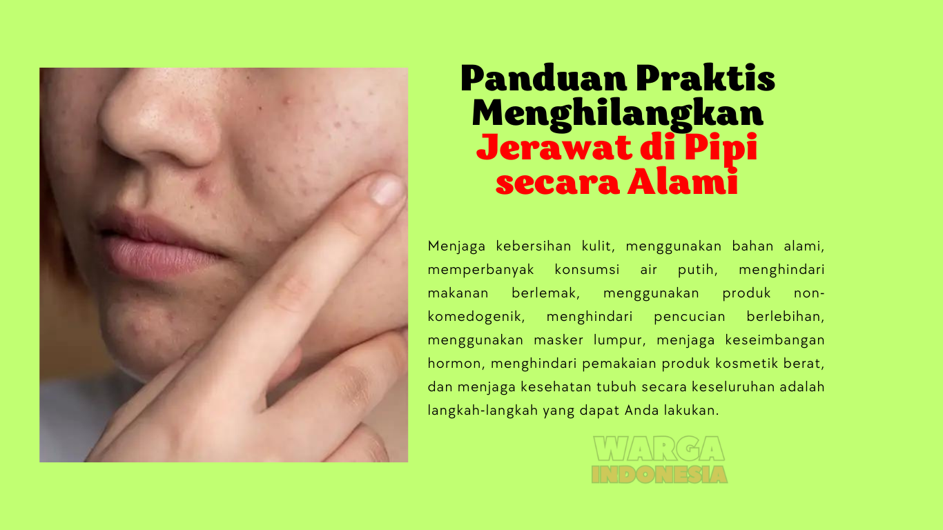 Panduan Praktis Menghilangkan Jerawat di Pipi secara Alami