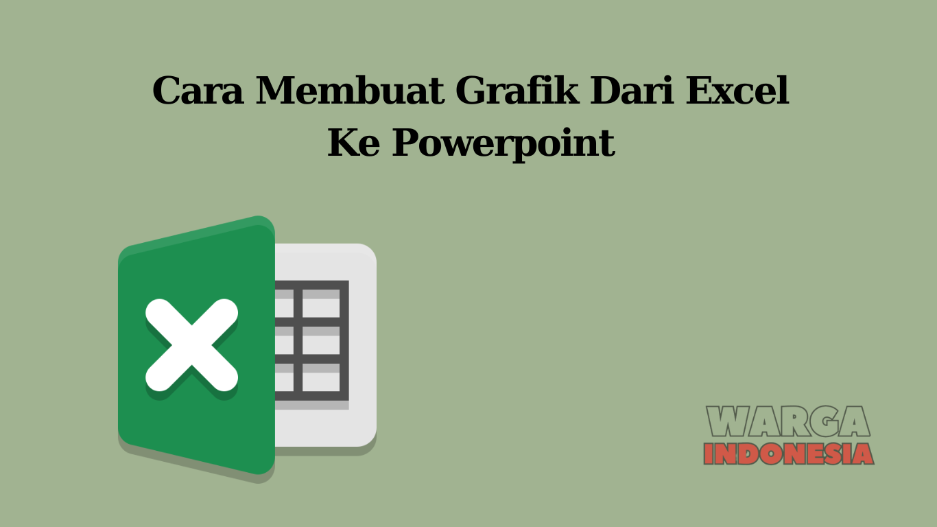 Cara Membuat Grafik Dari Excel Ke Powerpoint