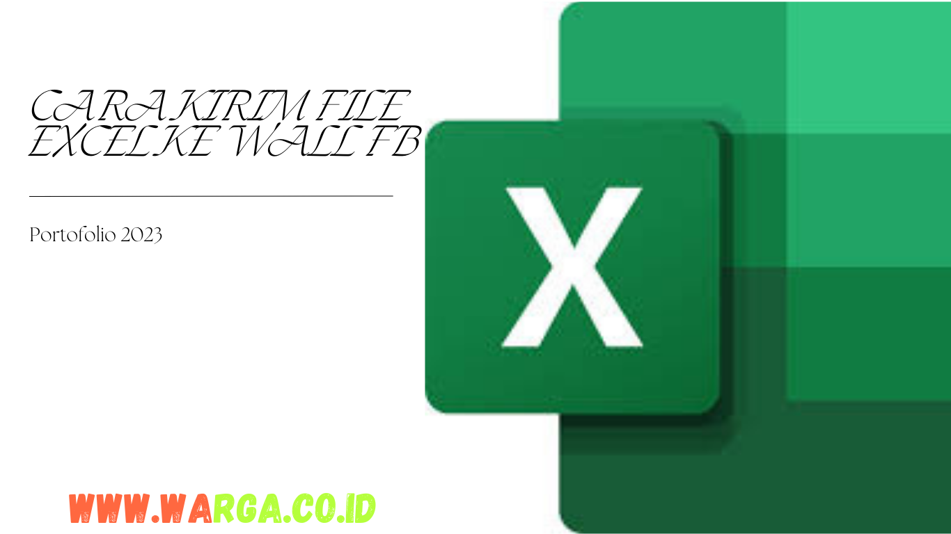 CARA KIRIM FILE EXCEL KE WALL FB